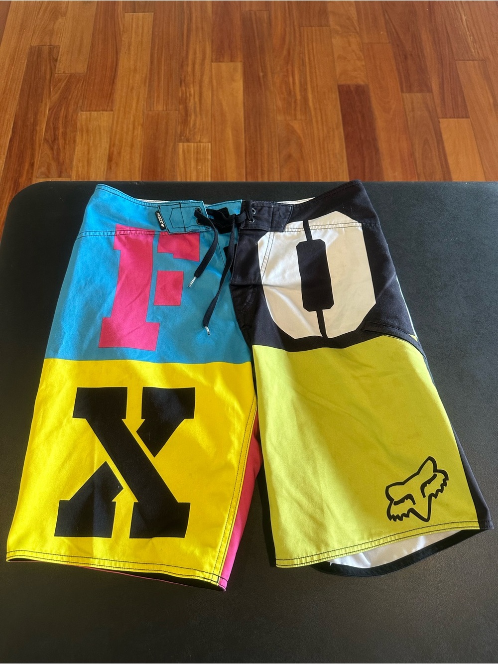 Fox Racing Men’s Multicolor Board Shorts Waist 31
